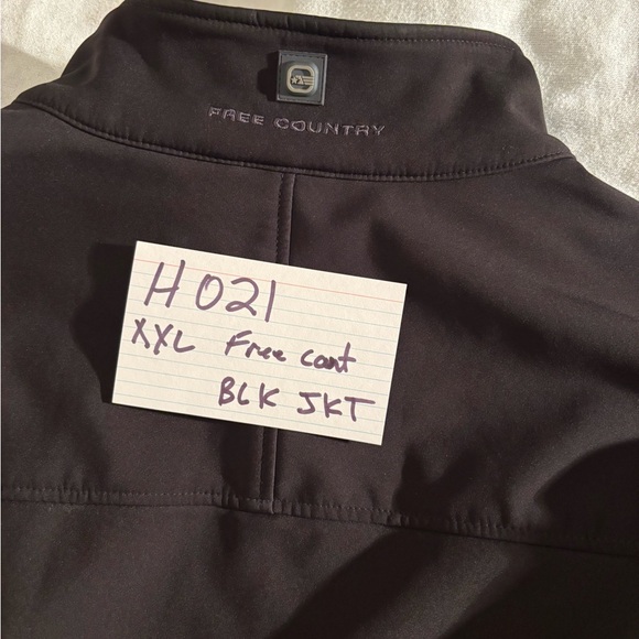 Free Country Men's Dark Charcoal Performance Jacket - Picture 9 of 9